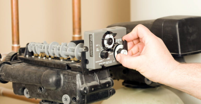 Setting Water Filter/Softener Control Timer Setting Water Filter/Softener Control Timer